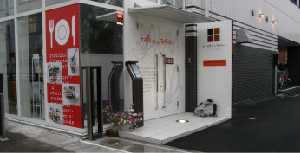 カフェ　看板　外装