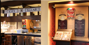 イタリアンレストラン　店内　内装　インテリア